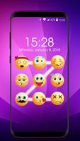 برنامه‌نما Emoji Lock Screen عکس از صفحه