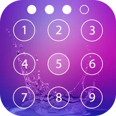 Keypad lock screen