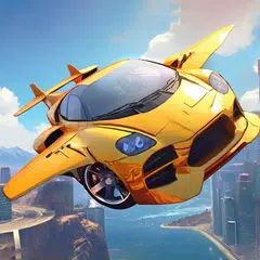 Flying Car Futuristic City XAPK download