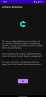 برنامه‌نما Cerberus Enterprise عکس از صفحه