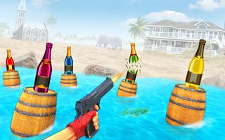 Bottle Shooting-Bottle Shooter Affiche