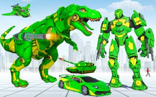 Dino Robot Car Transform Game capture d'écran 2