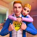 virtual pai vida simulador 3d APK