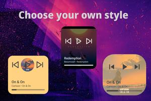 Music Widgets for Car Devices Ekran Görüntüsü 1