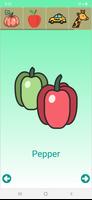 Play Learn- Vegetables, Fruits, Animals & Vehicles Ekran Görüntüsü 1