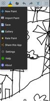 Paint الملصق