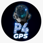 P4 GPS أيقونة