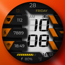 GRUNGE - Digital Watch face APK