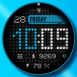 ”RUSH - Digital watch face