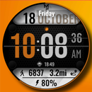 STATION - Digital watch face APK