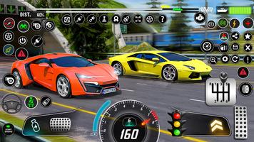 Drag Racing Game постер