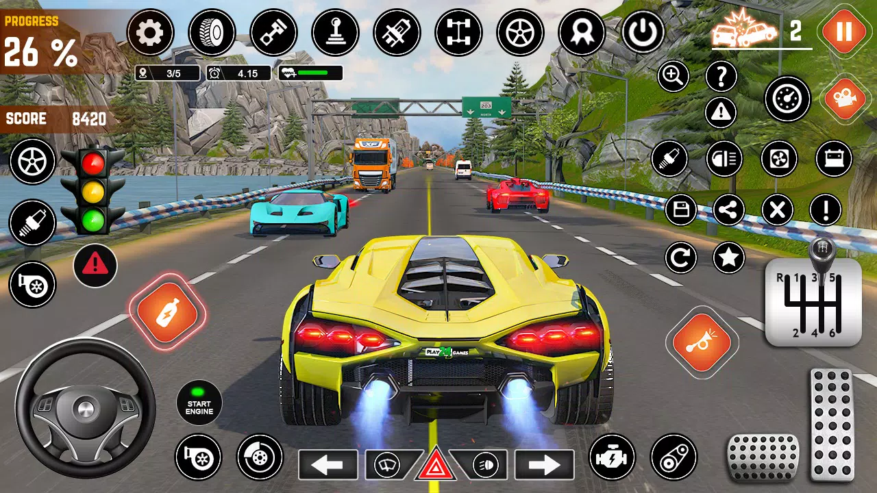 Download do APK de jogo de corrida de carros 3d para Android