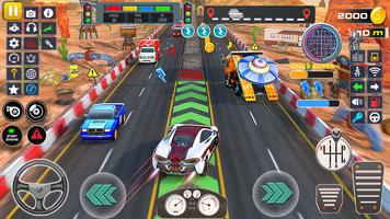 Mini Car Racing Game Offline capture d'écran 3