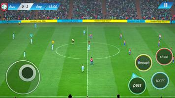 Football Soccer League Game 3D ポスター