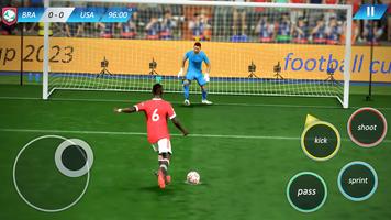 Football Soccer League Game 3D capture d'écran 2