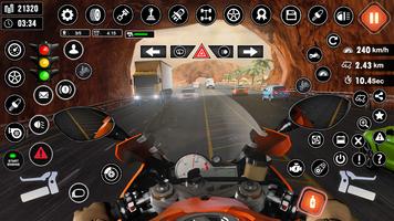 Motorradspiele - Fahrradrennen Screenshot 1