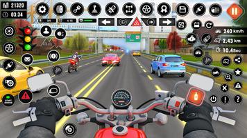 Motorradspiele - Fahrradrennen Screenshot 3