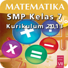 Kur 2013 SMP Kls 7 Matematika आइकन
