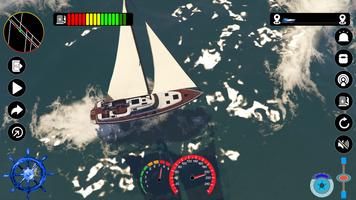 Boat Simulator Driving Games capture d'écran 2