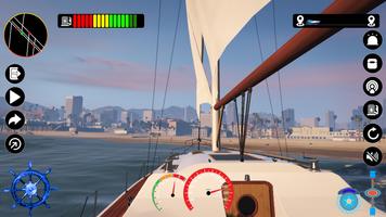 Boat Simulator Driving Games capture d'écran 3