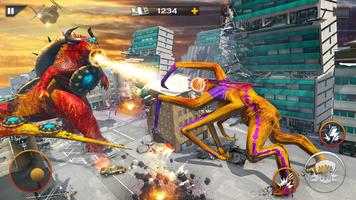 Dinosaur Rampage Attack Games plakat