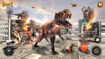 恐竜 暴れ回る 攻撃 ゲーム スクリーンショット 2