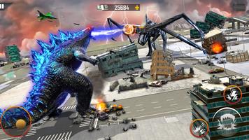 dinosaurus Menyerang permainan screenshot 1