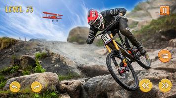 Offroad BMX Cycle Stunt Riding poster