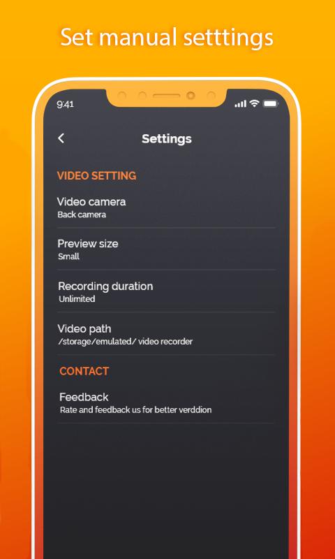 Auto Background Video Recorder là ứng dụng ghi video chuyên nghiệp và không thể thiếu cho thiết bị Android của bạn. Hãy tải xuống APK để trải nghiệm tính năng ghi video không giới hạn, với chế độ ghi video nền hoàn hảo để bạn không bỏ lỡ bất kỳ thứ gì quan trọng.