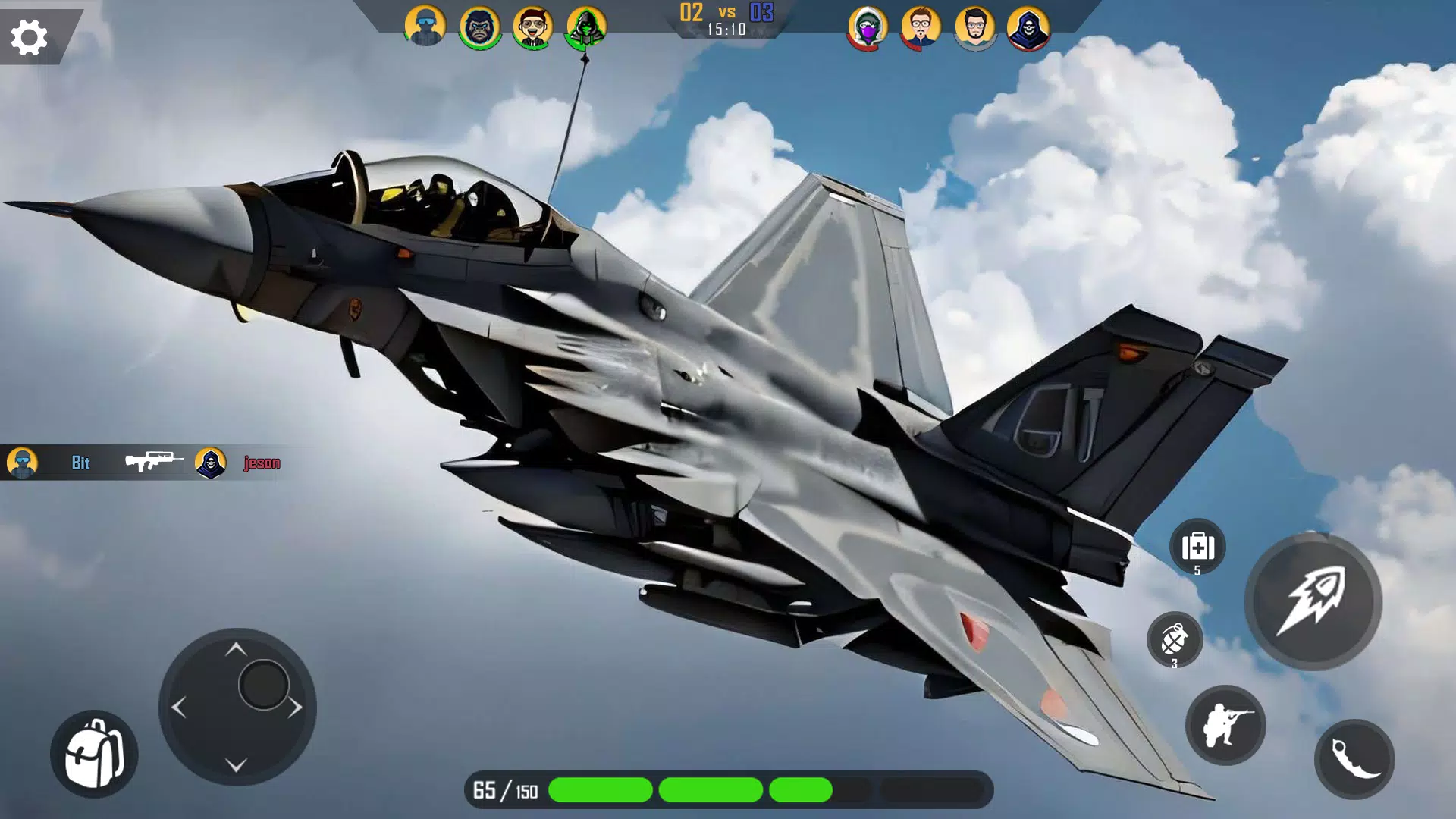 Download do APK de Avião de guerra a jato combate para Android