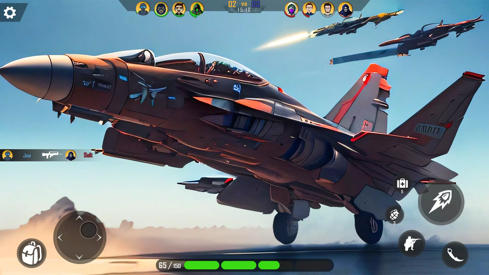 Download do APK de Avião de guerra a jato combate para Android