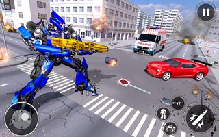 US Army Monster Truck Robot Transforming War скриншот 3