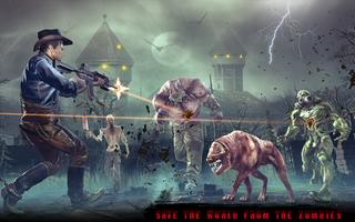 Cowboy Zombie Shooter تصوير الشاشة 1