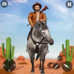 Descargar APK de West Cow Boy Gunfighter Shoooting Strike