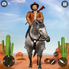 West Cow Boy Gunfighter Shoooting Strike أيقونة