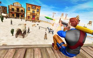 West Cow Boy Gunfighter Shoooting Strike تصوير الشاشة 3