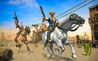 West Cow Boy Gunfighter Shoooting Strike syot layar 1