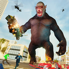 Dinosaur City Rampage: Animal Attack Simulator icon