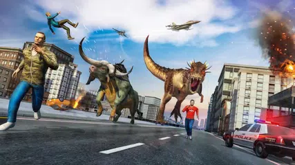 Dinosaur City Rampage: Animal Attack Simulator APK download