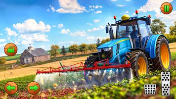 Tractor Farm Simulator Game 스크린샷 1