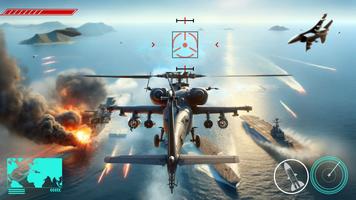 Gunship Lucht Gevecht Games screenshot 1