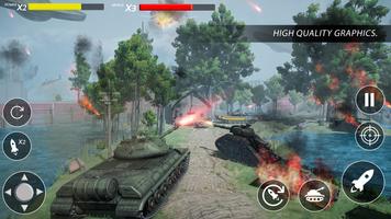 戦車の戦争：世界大戦ゲーム スクリーンショット 3