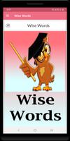 Wise Words poster