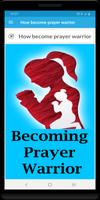 How to become prayers warrior poster