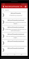 African Proverbs - Offline स्क्रीनशॉट 1