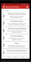 Famous Poems - Offline ảnh chụp màn hình 1