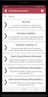 Christian sermons plakat
