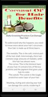 Coconut oil for Hair Benefits ảnh chụp màn hình 3