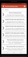 Divine healing codes Ekran Görüntüsü 1