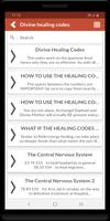 Divine healing codes capture d'écran 1